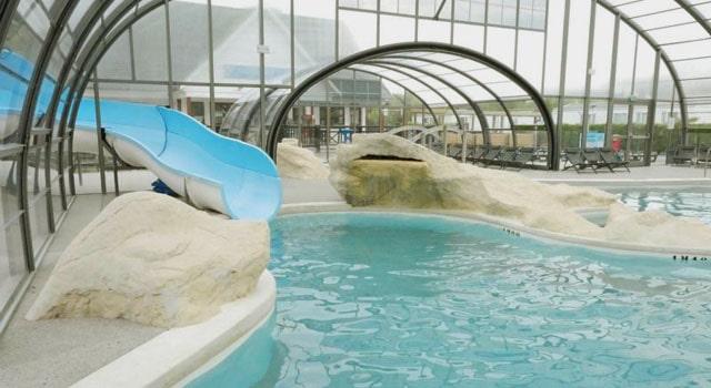 Espace aquatique du camping dans la Somme