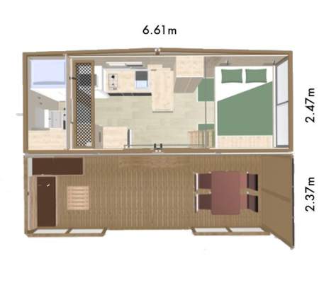 Locatif pour 4 personnes