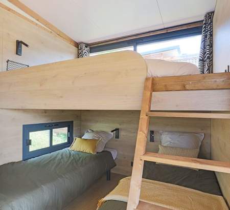 Espace couchage pour 4 personnes