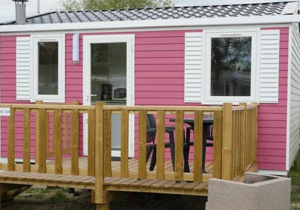 Mobil-home cosy 2 personnes au Camping des Roses à Quend-Plage, nid parfait pour couples en Baie de Somme