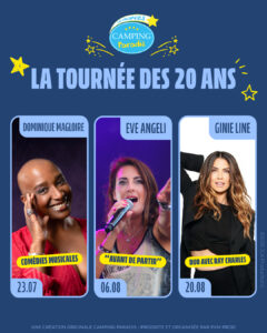La tournée des 20 ans avec artistes célèbres